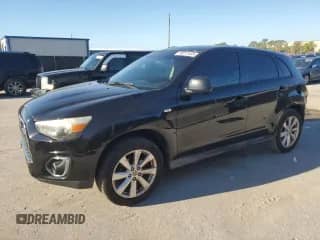 2013 Mitsubishi Outlander ES with VIN 4A4AP3AU9DE023832, listed as a Copart auction lot 83817435 with 122,878 mi miles and Salvage title. Bid and sale history available at DreamBid. Image 1.