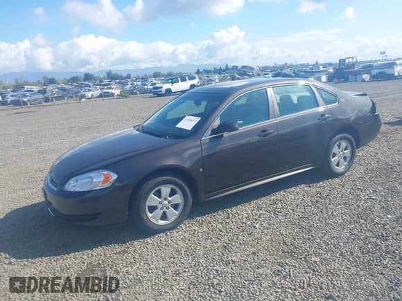 2009 Chevrolet Impala LT z VIN 2G1WT57N591221121, wystawiony jako IAAI lot #43326677 z przebiegiem 79 402 mil mil oraz . Historia ofert i sprzedaży dostępna na DreamBid. Obrazek 2.