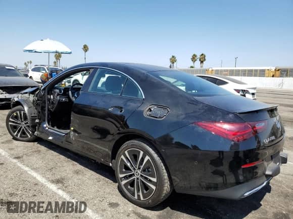 2025 Mercedes-Benz CLA 250 с VIN W1K5J4GBXSN522678, выставлен на аукционе Copart как лот 71124305 с пробегом 1 350 миль миль и Списание • Salvage title. История ставок и продаж доступна на DreamBid. Изображение 2.