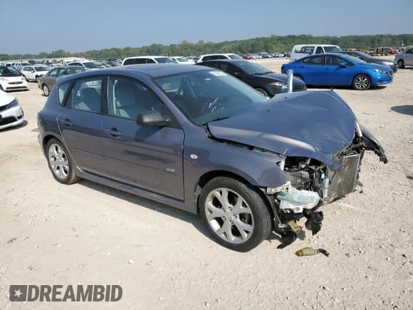 ✅ 2007 Mazda 3 S Grand Touring • VIN: JM1BK343571650083 • Lot: 70329975. Listed on Copart with 81,398 mi. Free auction sales archive from the USA and detailed vehicle history report at DreamBid. Image 4.