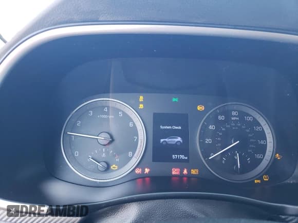 ✅ 2020 Hyundai Tucson SEL • VIN: KM8J33ALXLU121424 • Lot: 84222305. Listed on Copart with 57,170 mi. Free auction sales archive from the USA and detailed vehicle history report at DreamBid. Image 9.