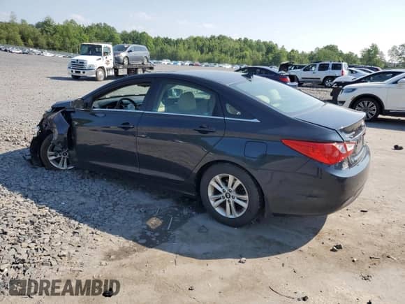 2012 Hyundai Sonata GLS with VIN 5NPEB4AC3CH441709, listed as a Copart auction lot 59683275 with Not provided miles and Salvage title. Bid and sale history available at DreamBid. Image 2.