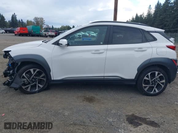 ✅ 2023 Hyundai Kona Limited • VIN: KM8K5CA32PU966756 • Lot: 43518131. Listed on IAAI with 34,961 mi. Free auction sales archive from the USA and detailed vehicle history report at DreamBid. Image 15.