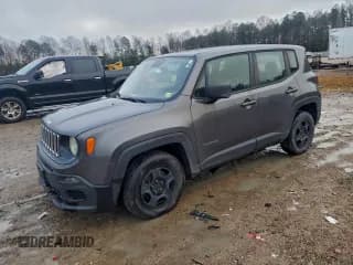 ✅ 2017 Jeep Renegade Sport • VIN: ZACCJAAB2HPE76241 • Lot: 94289825. Listed on Copart with 240,141 mi. Free auction sales archive from the USA and detailed vehicle history report at DreamBid. Image 1.
