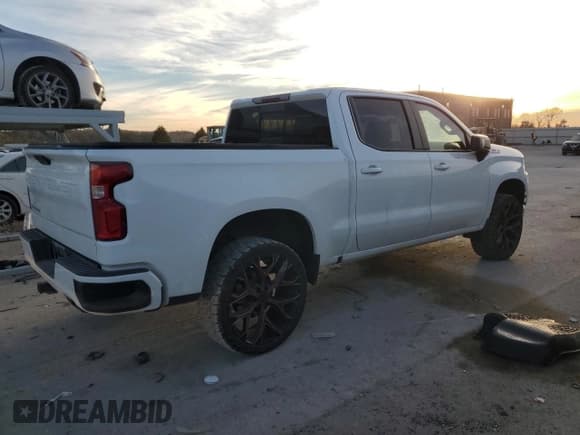 ✅ 2020 Chevrolet Silverado 1500 RST • VIN: 1GCUYEED8LZ228783 • Lot: 92118615. Listed on Copart with 106,407 mi. Free auction sales archive from the USA and detailed vehicle history report at DreamBid. Image 3.
