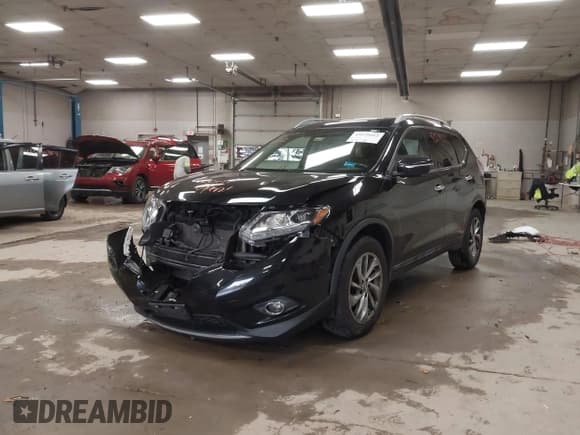 ✅ 2015 Nissan Rogue SL • VIN: 5N1AT2MV7FC767473 • Lot: 43579312. Listed on IAAI with 108,798 mi. Free auction sales archive from the USA and detailed vehicle history report at DreamBid. Image 2.