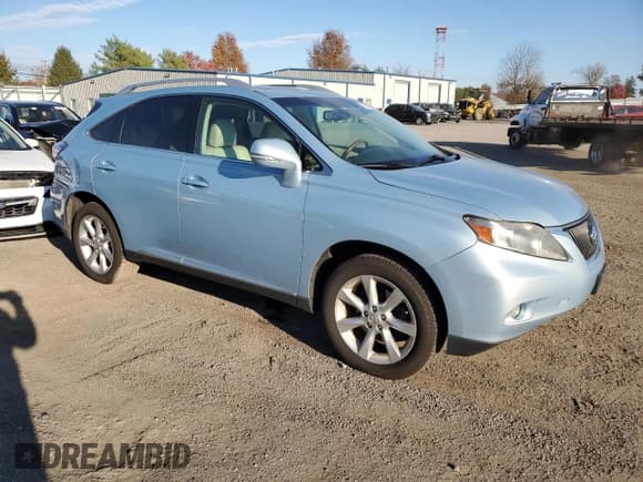✅ 2010 Lexus RX 350 • VIN: 2T2ZK1BA7AC002277 • Lot: 87259415. Listed on Copart with 230,594 mi. Free auction sales archive from the USA and detailed vehicle history report at DreamBid. Image 4.