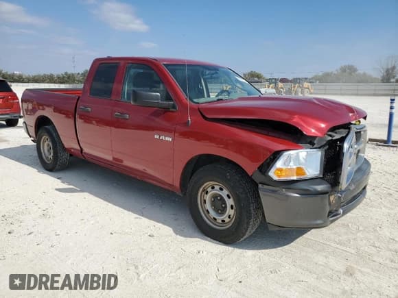 ✅ 2010 Dodge 1500 ST • VIN: 1D7RB1GK5AS151300 • Lot: 89550535. Listed on Copart with 190,536 mi. Free auction sales archive from the USA and detailed vehicle history report at DreamBid. Image 4.