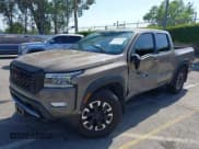 ✅ 2024 Nissan Frontier S • VIN: 1N6ED1EJ5RN608885 • Lot: 42096407. Listed on IAAI with 14,538 mi. Free auction sales archive from the USA and detailed vehicle history report at DreamBid. Image 2.