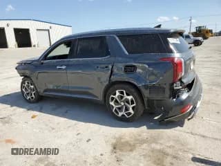 ✅ 2022 Hyundai Palisade Calligraphy • VIN: KM8R7DHE4NU369420 • Лот: 51147644. Опубликован ранее на Copart с пробегом Не указан. Бесплатный доступ к архиву аукционных продаж из США и подробный отчёт об истории автомобиля на DreamBid. Изображение 2.
