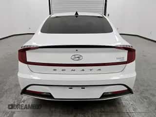 2023 Hyundai Sonata Blue z VIN KMHL24JJ1PA078373, wystawiony jako Copart lot #85755465 z przebiegiem 41 814 mil mil oraz Czysty tytuł • Clean title. Historia ofert i sprzedaży dostępna na DreamBid. Obrazek 6.