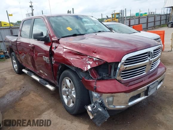 ✅ 2019 Ram 1500 Lone Star • VIN: 1C6RR6LT7KS529739 • Lot: 42335711. Listed on IAAI with 84,602 mi. Free auction sales archive from the USA and detailed vehicle history report at DreamBid. Image 1.