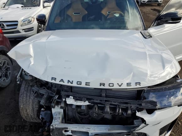 ✅ 2022 Land Rover Range Rover Sport SVR • VIN: SALWZ2RE3NA228966 • Lot: 42613085. Listed on Copart with 14,449 mi. Free auction sales archive from the USA and detailed vehicle history report at DreamBid. Image 12.