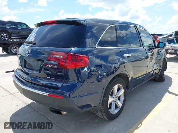 ✅ 2013 Acura MDX • VIN: 2HNYD2H2XDH501403 • Lot: 42571525. Listed on IAAI with 169,927 mi. Free auction sales archive from the USA and detailed vehicle history report at DreamBid. Image 4.