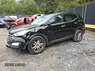 2013 Hyundai Santa Fe Sport with VIN 5XYZUDLA0DG087180, listed as a Copart auction lot 81882075 with 169,335 mi miles and Clean title. Bid and sale history available at DreamBid. Image 1.