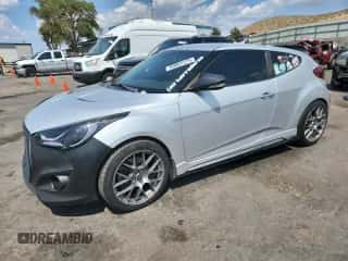 2013 Hyundai Veloster Turbo with VIN KMHTC6AE5DU169202, listed as a Copart auction lot 69867375 with 72,944 mi miles and Salvage title. Bid and sale history available at DreamBid. Image 1.