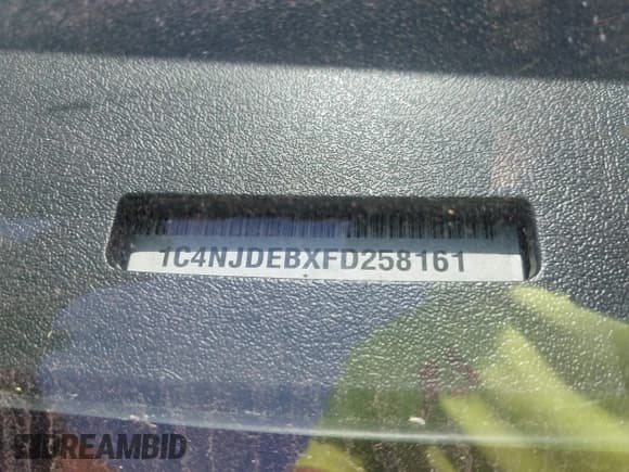 ✅ 2015 Jeep Compass High Altitude • VIN: 1C4NJDEBXFD258161 • Лот: 43357658. Опубликован ранее на IAAI с пробегом Не указан. Бесплатный доступ к архиву аукционных продаж из США и подробный отчёт об истории автомобиля на DreamBid. Изображение 9.