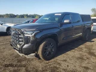 ✅ 2023 Toyota Tundra Platinum • VIN: 5TFNA5DB0PX072992 • Lot: 81398415. Listed on Copart with 56,985 mi. Free auction sales archive from the USA and detailed vehicle history report at DreamBid. Image 1.