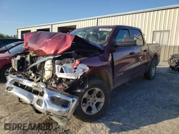 2019 Ram 1500 Tradesman с VIN 1C6SRFGT4KN786514, выставлен на аукционе Copart как лот 90223425 с пробегом 86 311 миль миль и Списание • Salvage title. История ставок и продаж доступна на DreamBid. Изображение 1.