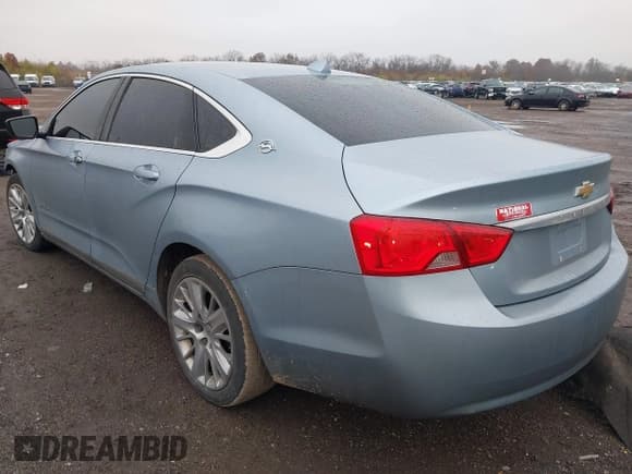 ✅ 2014 Chevrolet Impala LS • VIN: 1G11Y5SL2EU104693 • Lot: 43767999. Listed on IAAI with 120,126 mi. Free auction sales archive from the USA and detailed vehicle history report at DreamBid. Image 3.