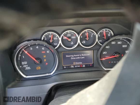 2021 Chevrolet Silverado 1500 LT z VIN 3GCUYDED5MG395226, wystawiony jako Copart lot #61405205 z przebiegiem 33 745 mil mil oraz Szkoda całkowita • Salvage title. Historia ofert i sprzedaży dostępna na DreamBid. Obrazek 9.