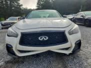 ✅ 2023 Infiniti Q50 Red Sport 400 • VIN: JN1FV7DP7PM570319 • Lot: 62408845. Listed on Copart with 49,077 mi. Free auction sales archive from the USA and detailed vehicle history report at DreamBid. Image 5.