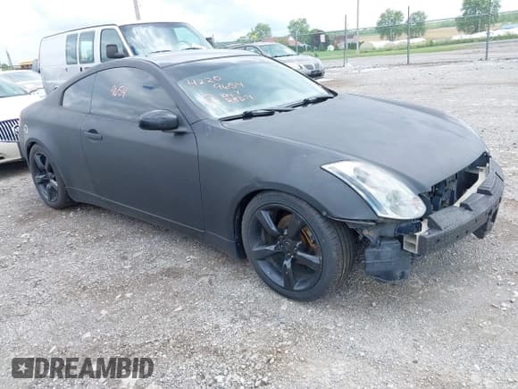 ✅ 2003 Infiniti G35 w/Leather • VIN: JNKCV54E93M223344 • Лот: 42209654. Опубликован ранее на IAAI с пробегом 276 000 миль. Бесплатный доступ к архиву аукционных продаж из США и подробный отчёт об истории автомобиля на DreamBid. Изображение 1.