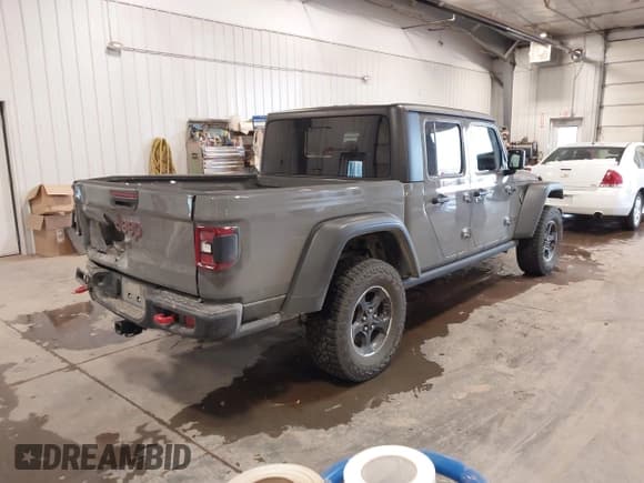 ✅ 2022 Jeep Gladiator Rubicon • VIN: 1C6JJTBG9NL172800 • Лот: 43628885. Опубликован ранее на IAAI с пробегом 23 429 миль. Бесплатный доступ к архиву аукционных продаж из США и подробный отчёт об истории автомобиля на DreamBid. Изображение 4.