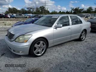 ✅ 2005 Lexus LS 430 • VIN: JTHBN36F650180985 • Lot: 91013765. Listed on Copart with 173,369 mi. Free auction sales archive from the USA and detailed vehicle history report at DreamBid. Image 1.
