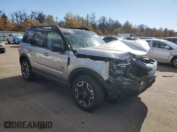 ✅ 2023 Ford Bronco Sport Outer Banks • VIN: 3FMCR9C66PRD65358 • Lot: 82646045. Listed on Copart with 14,854 mi. Free auction sales archive from the USA and detailed vehicle history report at DreamBid. Image 4.