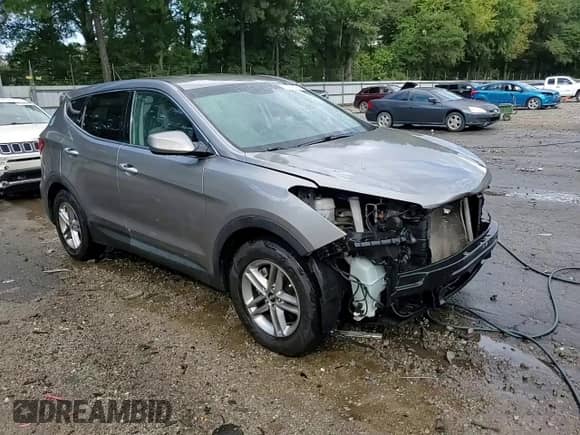2018 Hyundai Santa Fe 2.4L with VIN 5XYZT3LB2JG559137, listed as a Copart auction lot 83994075 with 121,622 mi miles and Salvage title. Bid and sale history available at DreamBid. Image 15.