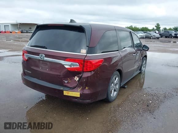 ✅ 2019 Honda Odyssey EX-L • VIN: 5FNRL6H75KB075302 • Lot: 42205416. Wystawiony na IAAI z przebiegiem 53 841 mil. Bezpłatny archiwum sprzedaży aukcyjnych z USA i szczegółowy raport historii pojazdu na DreamBid. Zdjęcie 4.
