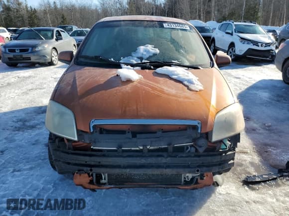 ✅ 2008 Chevrolet Aveo LT • VIN: KL1TG55648B076203 • Lot: 43134685. Wystawiony na Copart z przebiegiem 164 454 mil. Bezpłatny archiwum sprzedaży aukcyjnych z USA i szczegółowy raport historii pojazdu na DreamBid. Zdjęcie 5.