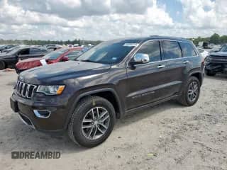 2017 Jeep Grand Cherokee Limited with VIN 1C4RJEBG8HC697262, listed as a Copart auction lot 80384115 with 85,522 mi miles and Salvage title. Bid and sale history available at DreamBid. Image 1.