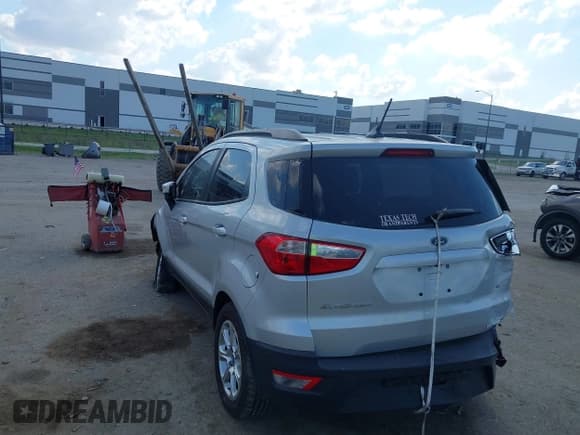 ✅ 2018 Ford EcoSport SE • VIN: MAJ3P1TE5JC197470 • Lot: 43411290. Listed on IAAI with Not provided. Free auction sales archive from the USA and detailed vehicle history report at DreamBid. Image 3.