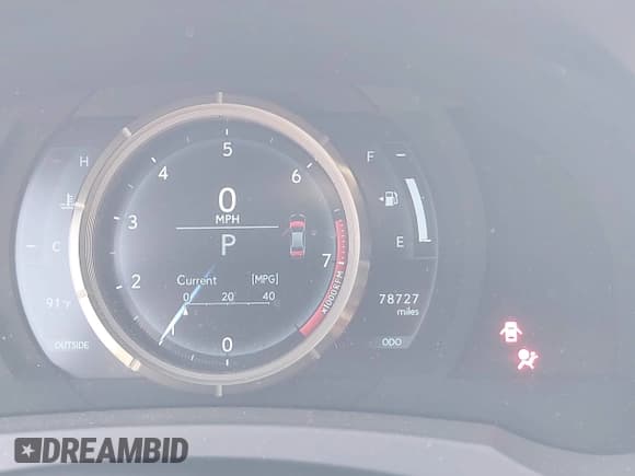 ✅ 2014 Lexus IS 350 • VIN: JTHBE1D24E5004699 • Lot: 42910506. Listed on IAAI with 78,727 mi. Free auction sales archive from the USA and detailed vehicle history report at DreamBid. Image 7.