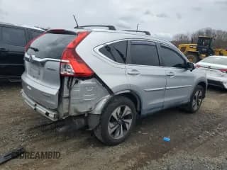 ✅ 2015 Honda CR-V Touring • VIN: 5J6RM4H97FL109658 • Лот: 92275355. Опубликован ранее на Copart с пробегом 55 512 миль. Бесплатный доступ к архиву аукционных продаж из США и подробный отчёт об истории автомобиля на DreamBid. Изображение 3.