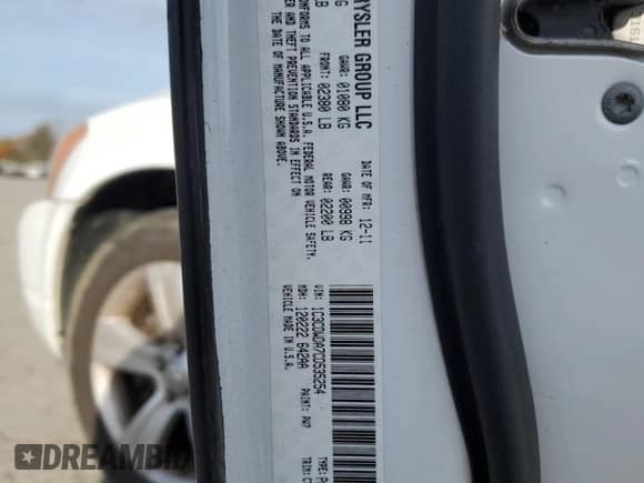 2012 Dodge Caliber SXT с VIN 1C3CDWDA7CD535254, выставлен на аукционе Copart как лот 77815474 с пробегом 175 161 миль миль и Списание • Salvage title. История ставок и продаж доступна на DreamBid. Изображение 12.