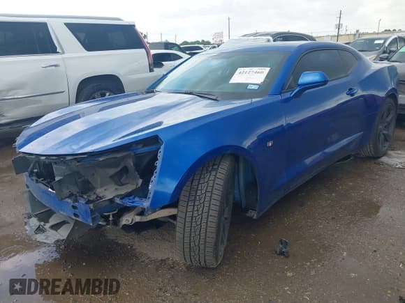 ✅ 2016 Chevrolet Camaro 2LT • VIN: 1G1FD1RS9G0134744 • Lot: 42127460. Wystawiony na IAAI z przebiegiem Nie podano. Bezpłatny archiwum sprzedaży aukcyjnych z USA i szczegółowy raport historii pojazdu na DreamBid. Zdjęcie 2.