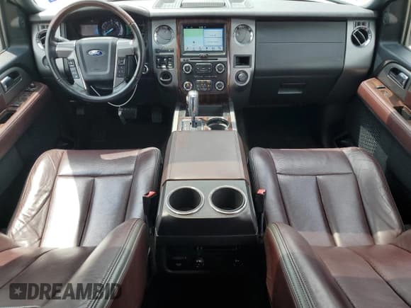 ✅ 2016 Ford Expedition Max Platinum • VIN: 1FMJK1LT4GEF11794 • Lot: 55332795. Listed on Copart with 151,060 mi. Free auction sales archive from the USA and detailed vehicle history report at DreamBid. Image 8.