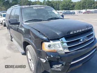 ✅ 2017 Ford Expedition Max Limited • VIN: 1FMJK1KT5HEA05698 • Lot: 43112293. Listed on IAAI with 204,733 mi. Free auction sales archive from the USA and detailed vehicle history report at DreamBid. Image 1.
