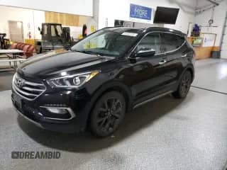 2017 Hyundai Santa Fe Ultimate with VIN 5XYZWDLA3HG398229, listed as a Copart auction lot 84580135 with 103,022 mi miles and Clean title. Bid and sale history available at DreamBid. Image 1.