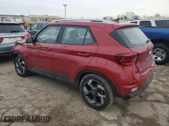 ✅ 2022 Hyundai Venue Limited • VIN: KMHRC8A36NU186614 • Lot: 42848445. Listed on Copart with Not provided. Free auction sales archive from the USA and detailed vehicle history report at DreamBid. Image 2.