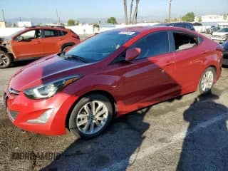 2014 Hyundai Elantra SE z VIN KMHDH4AE6EU167082, wystawiony jako Copart lot #91075365 z przebiegiem Nie podano mil oraz Szkoda całkowita • Salvage title. Historia ofert i sprzedaży dostępna na DreamBid. Obrazek 1.