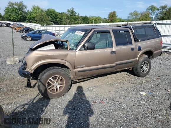 ✅ 2002 Chevrolet S-10 LS • VIN: 1GCDT13W72K134798 • Лот: 69019174. Опубликован ранее на Copart с пробегом 307 371 миль. Бесплатный доступ к архиву аукционных продаж из США и подробный отчёт об истории автомобиля на DreamBid. Изображение 1.