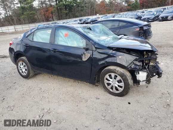 ✅ 2017 Toyota Corolla LE • VIN: 2T1BURHE1HC872691 • Lot: 91552095. Listed on Copart with Not provided. Free auction sales archive from the USA and detailed vehicle history report at DreamBid. Image 4.