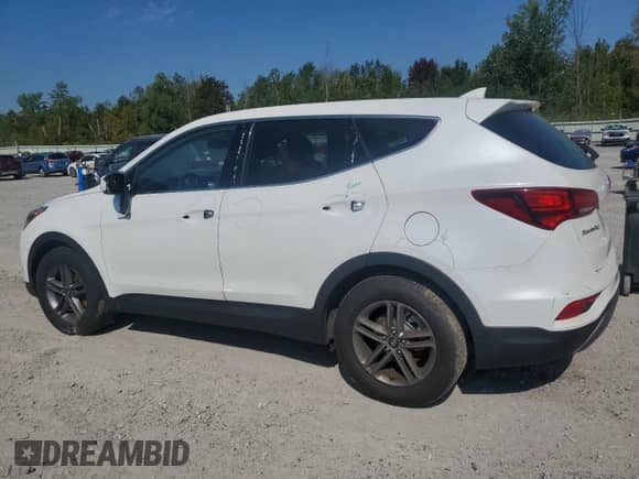 2017 Hyundai Santa Fe 2.4L z VIN 5XYZT3LB6HG380593, wystawiony jako Copart lot #71658245 z przebiegiem 151 100 mil mil oraz Nie do naprawy • Non repairable. Historia ofert i sprzedaży dostępna na DreamBid. Obrazek 2.