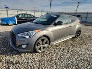 ✅ 2014 Hyundai Veloster Turbo • VIN: KMHTC6AE9EU193441 • Lot: 91846915. Listed on Copart with 96,446 mi. Free auction sales archive from the USA and detailed vehicle history report at DreamBid. Image 1.