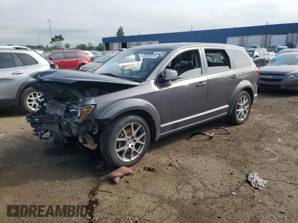 2015 Dodge Journey R/T z VIN 3C4PDCEGXFT674680, wystawiony jako Copart lot #61657615 z przebiegiem 220 397 mil mil oraz Czysty tytuł • Clean title. Historia ofert i sprzedaży dostępna na DreamBid. Obrazek 1.