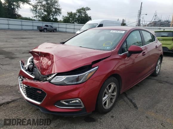 ✅ 2018 Chevrolet Cruze LT • VIN: 3G1BE6SM4JS526857 • Lot: 61126152. Listed on Copart with 127,435 mi. Free auction sales archive from the USA and detailed vehicle history report at DreamBid. Image 2.